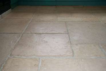 Flagstones installation in Gloucestershire