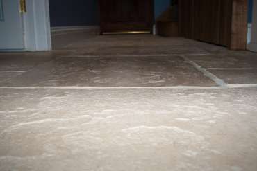 Flagstones installation in Gloucestershire