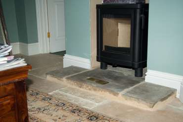 Flagstones installation in Gloucestershire