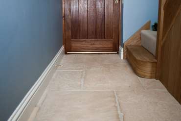 Flagstones installation in Gloucestershire