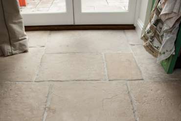 Flagstones installation in Gloucestershire