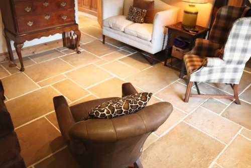 Antique Limestone with Antique Oil finish