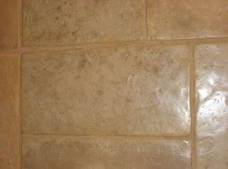 French Limestone with Satin Sealant