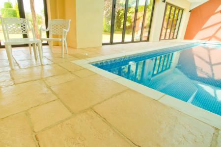 Limestone with Satin Sealant